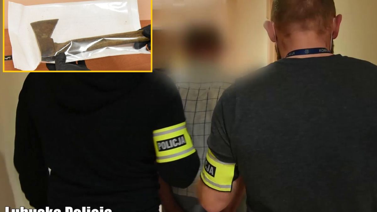 Podejrzany o brutalny atak siekierą zatrzymany 