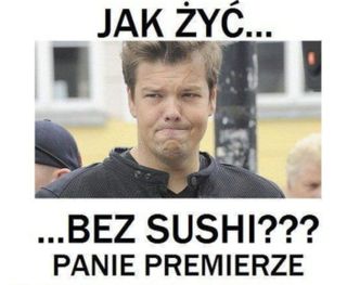 "Jak żyć bez sushi"?