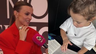 Katarzyna Sokołowska zachwala zdolności trzyletniego syna: "Uczy się języka angielskiego"