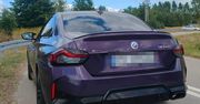 BMW zatrzymane na S17. Kierowca przekroczył prędkość i prowadził przywłaszczony pojazd