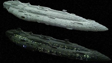 24-kilogramowy krążownik z Gwiezdnych Wojen wykonany w całości z klocków Lego 1