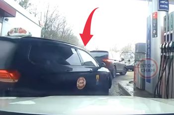 Taka sytuacja na stacji. Pokazał, co zrobił taksówkarz