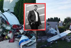 Samolot spadł do ogrodu. Zginął burmistrz
