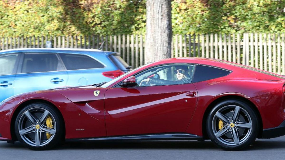 Robert Lewandowski w Ferrari