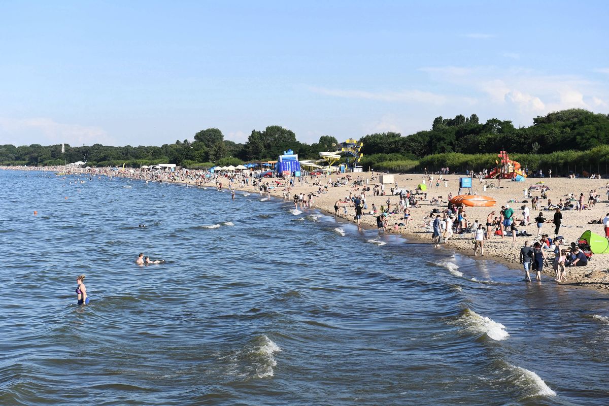Pomorskie. Alert RCB: Zakaz zbliżania się do plaży w Gdańsku i pow. nowodworskim / foto ilustracyjne