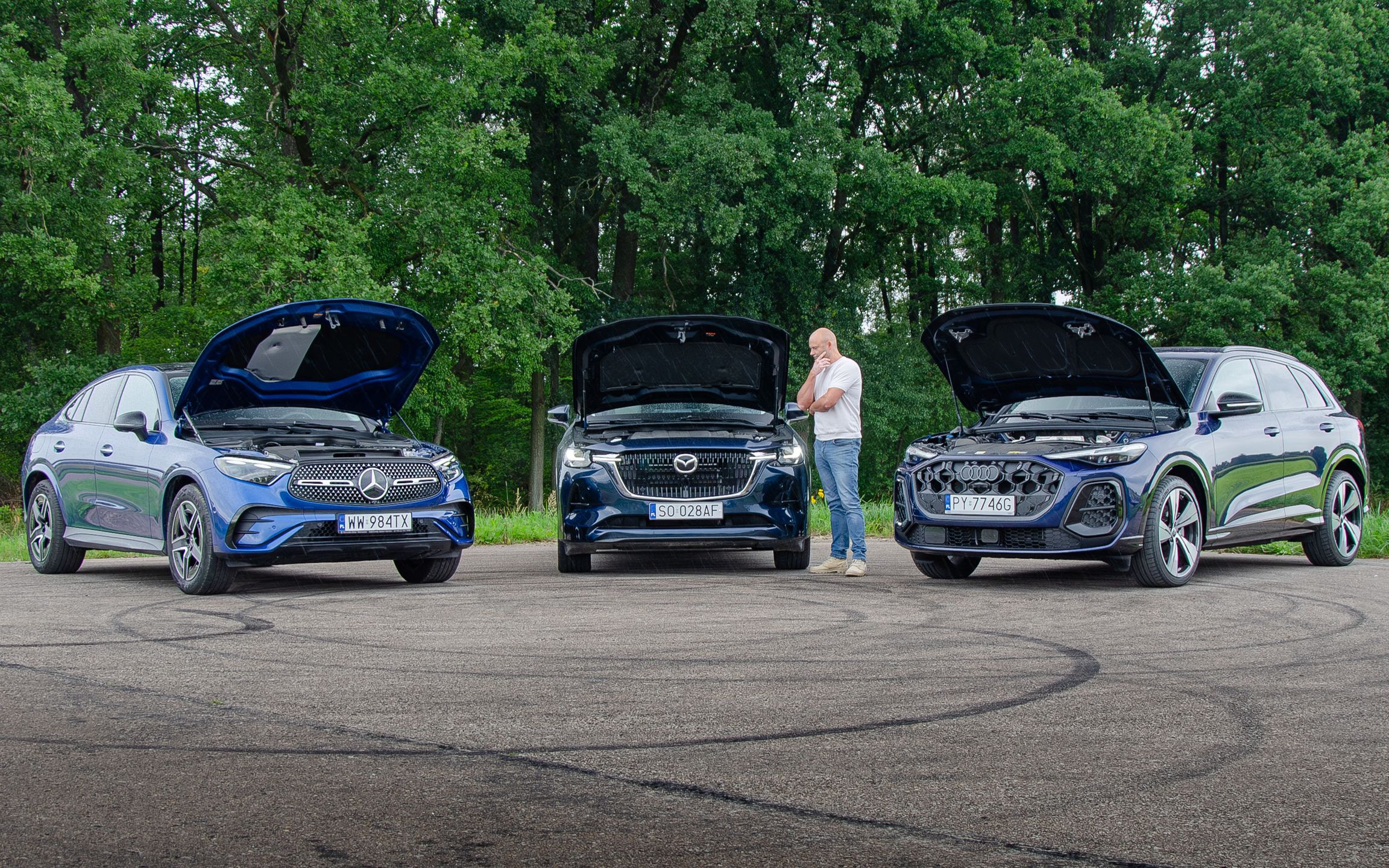 Audi Q5, Mercedes GLC, Mazda CX-60