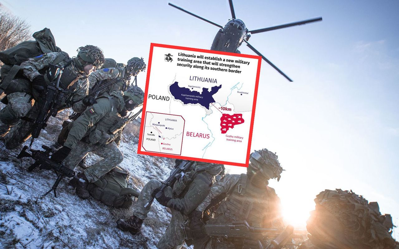 Litwini pokazują, co robi Białoruś. Tak odpowiedzą