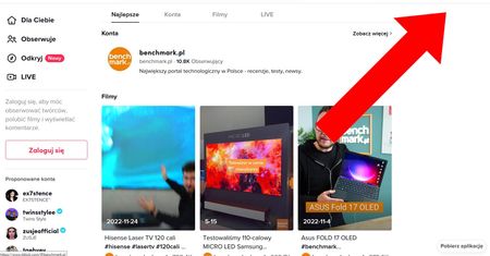 TikTok bez rejestracji. Korzystaj z popularnej aplikacji bez tworzenia konta