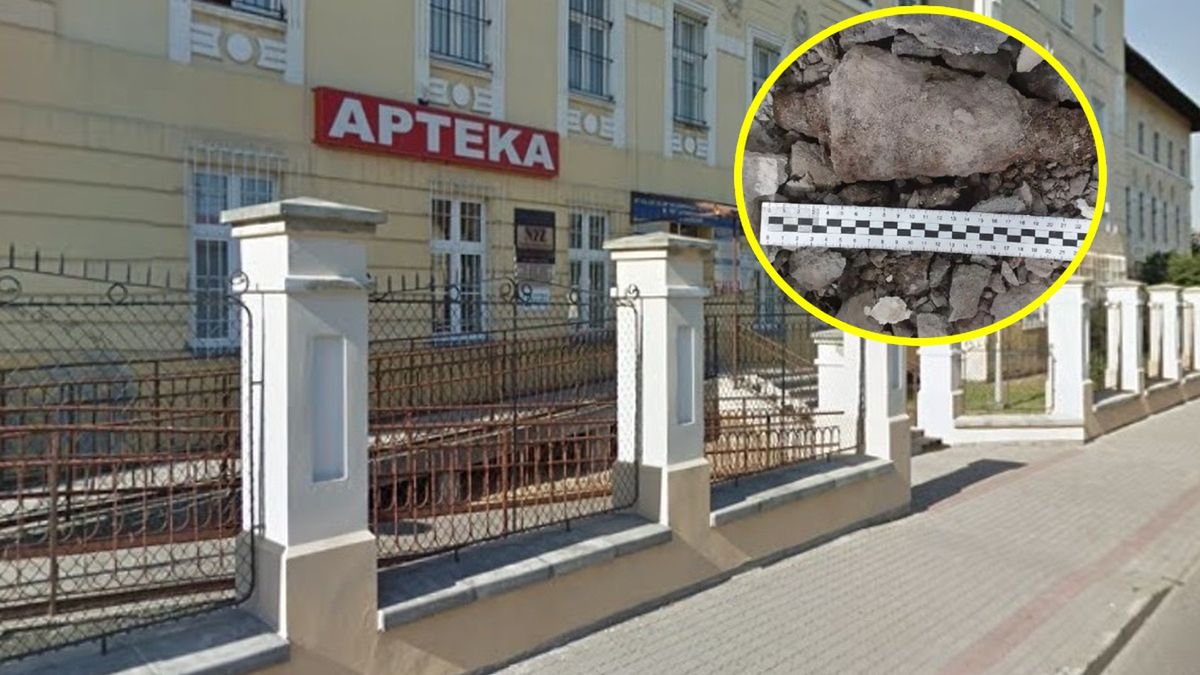 Odkrycie na terenie szpitala. Znaleziono granatnik z II wojny światowej 