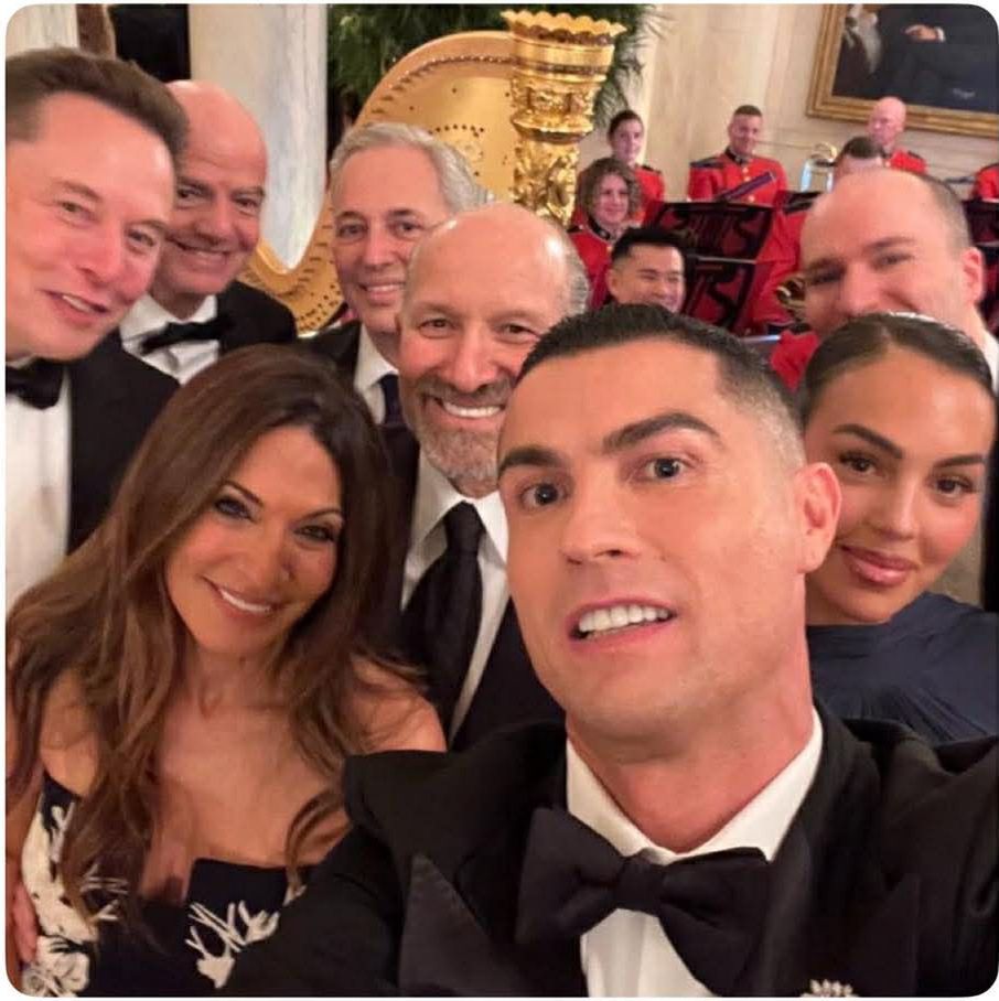 Cristiano Ronaldo spotkał się z Donaldem Trumpem w Białym Domu