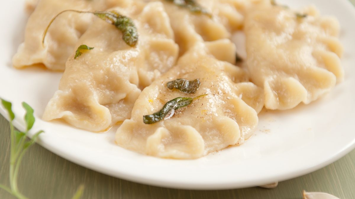 Pierogi z dyniowym farszem skradną serca całej rodziny