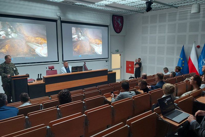 Fot. Lublin112.pl    Warsztaty w szpitalu wojskowym w Lublinie