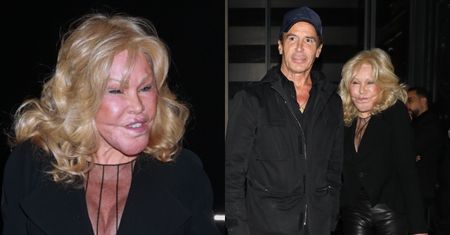 84-letnia "Kobieta Kot" na paryskiej randce z narzeczonym. Jocelyn Wildenstein zaprezentowała się w eleganckiej stylizacji