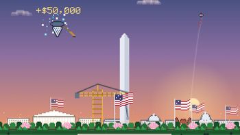 Biały Dom stworzył gry o Trumpie. Jest Tetris, Snake i zbieranie pieniędzy