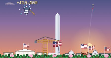 Biały Dom stworzył gry o Trumpie. Jest Tetris, Snake i zbieranie pieniędzy