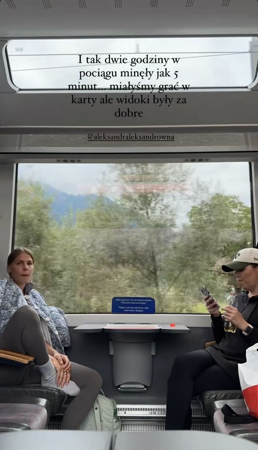 wakacje Aleksandry Kwaśniewskiej i Marty Wierzbickiej