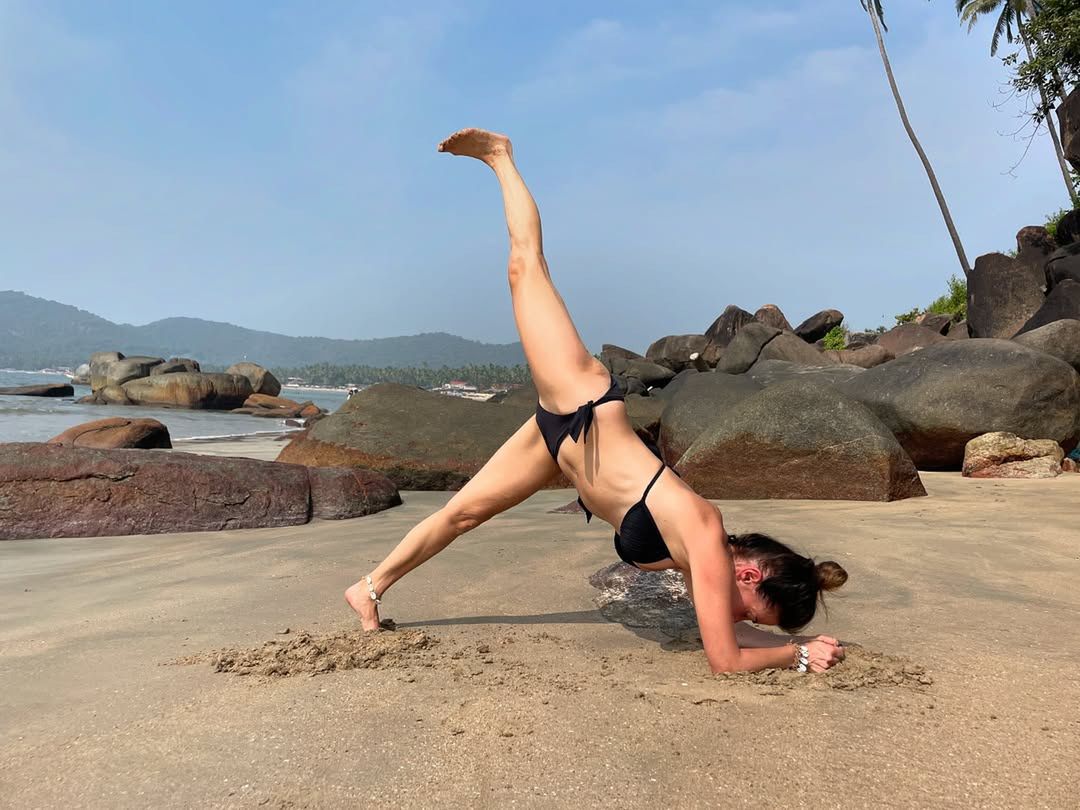 Katarzyna Glinka uwielbia jogę