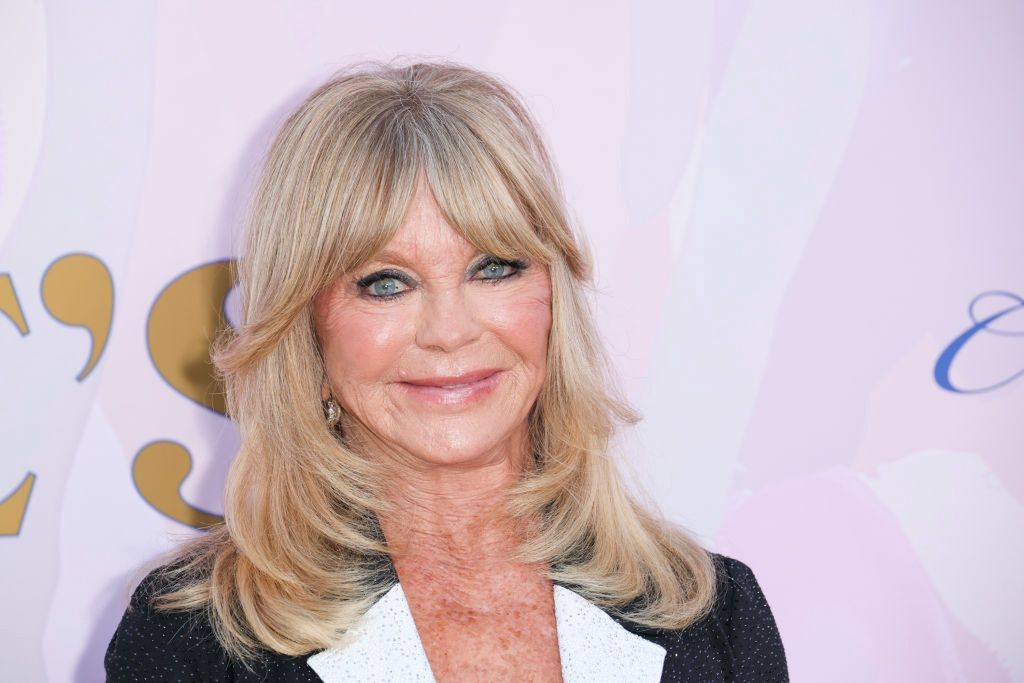 Goldie Hawn podczas uroczystości  Fundacji Goldie Hawn MindUP