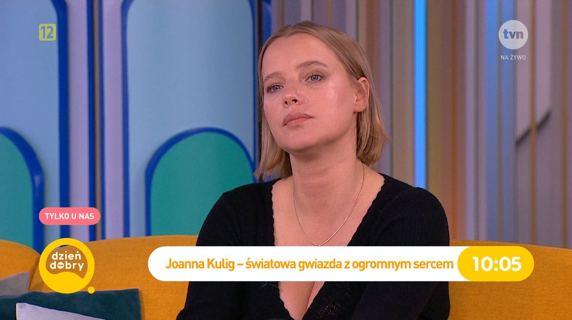 Joanna Kulig ze łzami w oczach opowiada o dzieciństwie