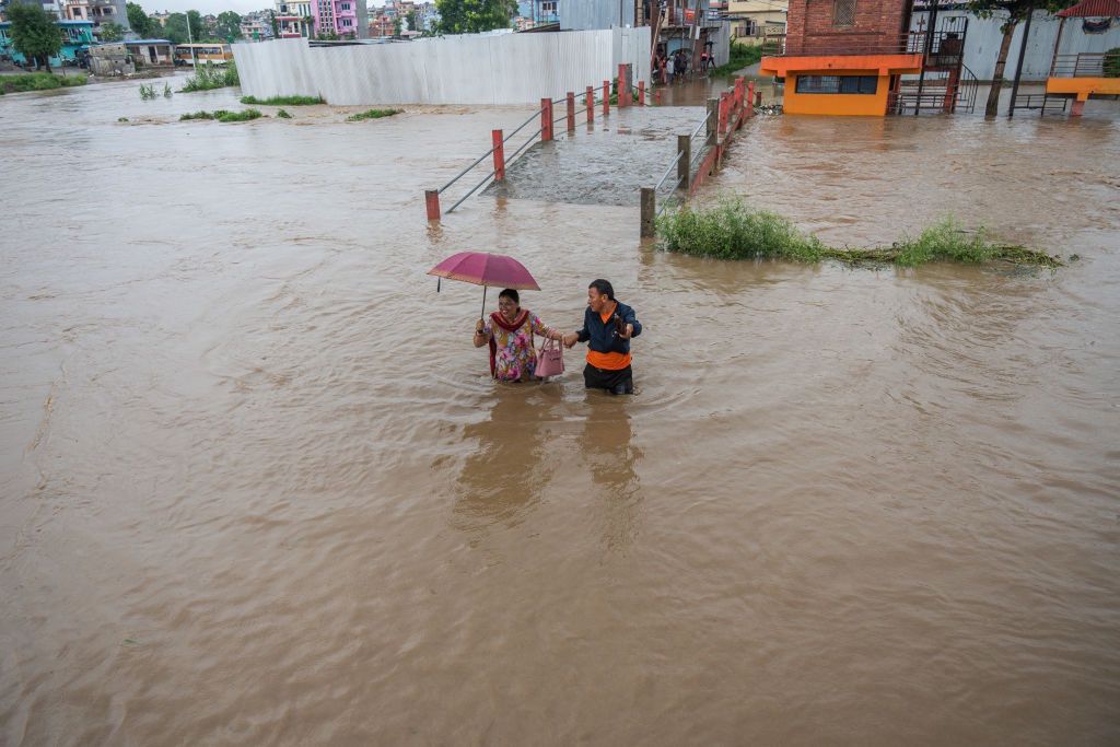 Sezon monsunowy w Nepalu mocno daje się we znaki