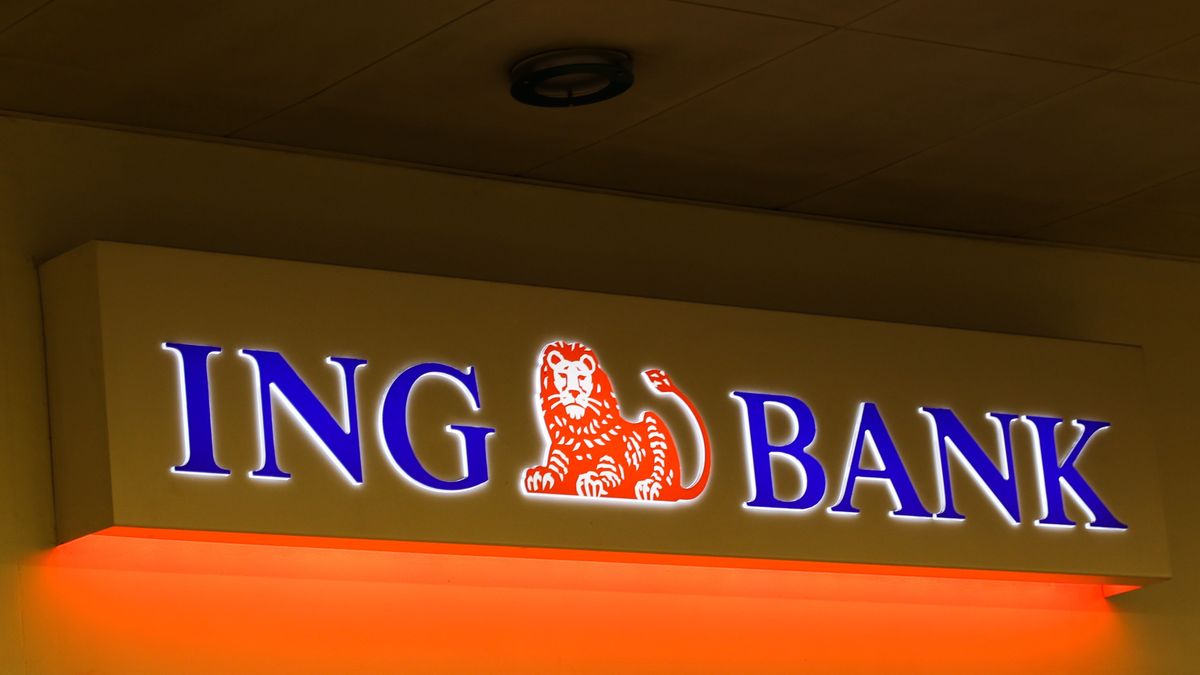 ING logo is seen at the Warszawa Centralna railway station in Warsaw, Poland on August 16, 2024. (Photo by Jakub Porzycki/NurPhoto via Getty Images)