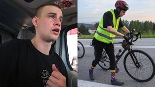 Łatwogang ogłasza, że NIE DA RADY wrócić rowerem z Gdańska! "Przerosła mnie ta cała sytuacja"