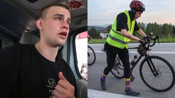 Łatwogang ogłasza, że NIE DA RADY wrócić rowerem z Gdańska! "Przerosła mnie ta cała sytuacja"