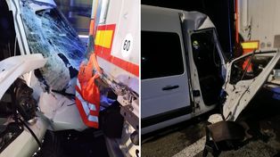 Wypadek przy granicy w Hrebennem. Ranne dwie obywatelki Ukrainy