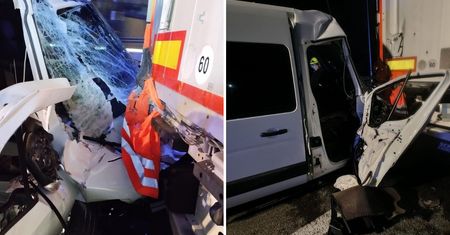 Wypadek przy granicy w Hrebennem. Ranne dwie obywatelki Ukrainy