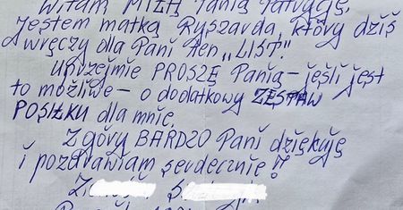 Dostała taką karteczkę. "Rozwaliła nas emocjonalnie"
