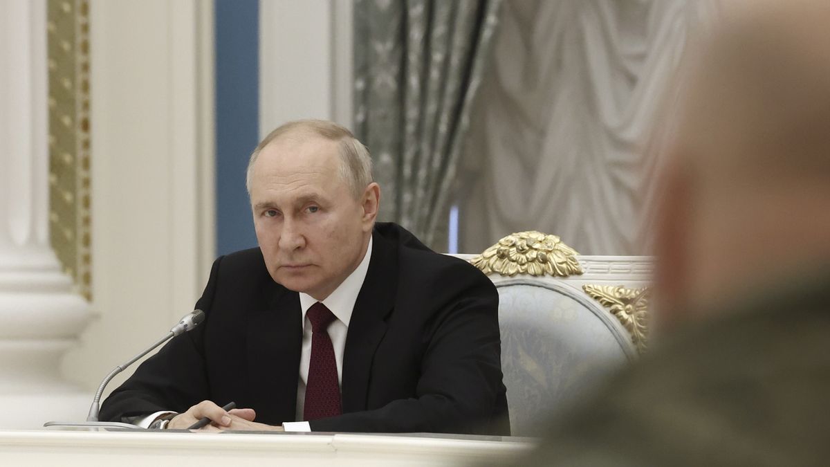 Russian President Vladimir Putin attends a meeting of the Supervisory Board of the Russia - Land of Opportunities Foundation in Moscow, Russia, 19 July 2023. EPA/VALERY SHARIFULIN / SPUTNIK / KREMLIN POOL MANDATORY CREDIT Dostawca: PAP/EPA.