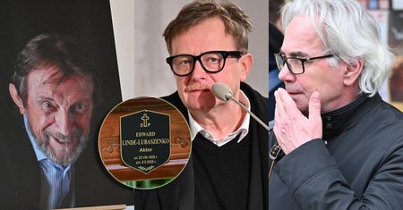 Pogrzeb Edwarda Linde-Lubaszenki. Robert Janowski zdobył się na poruszający gest