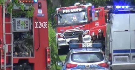Akcja pod Koszalinem. Bomba na jednej z posesji