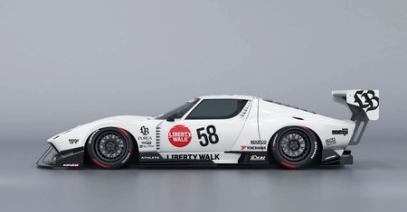 Konserwatyści niech zamkną oczy. Liberty Walk pokazało bodykit do Lamborghini Miury