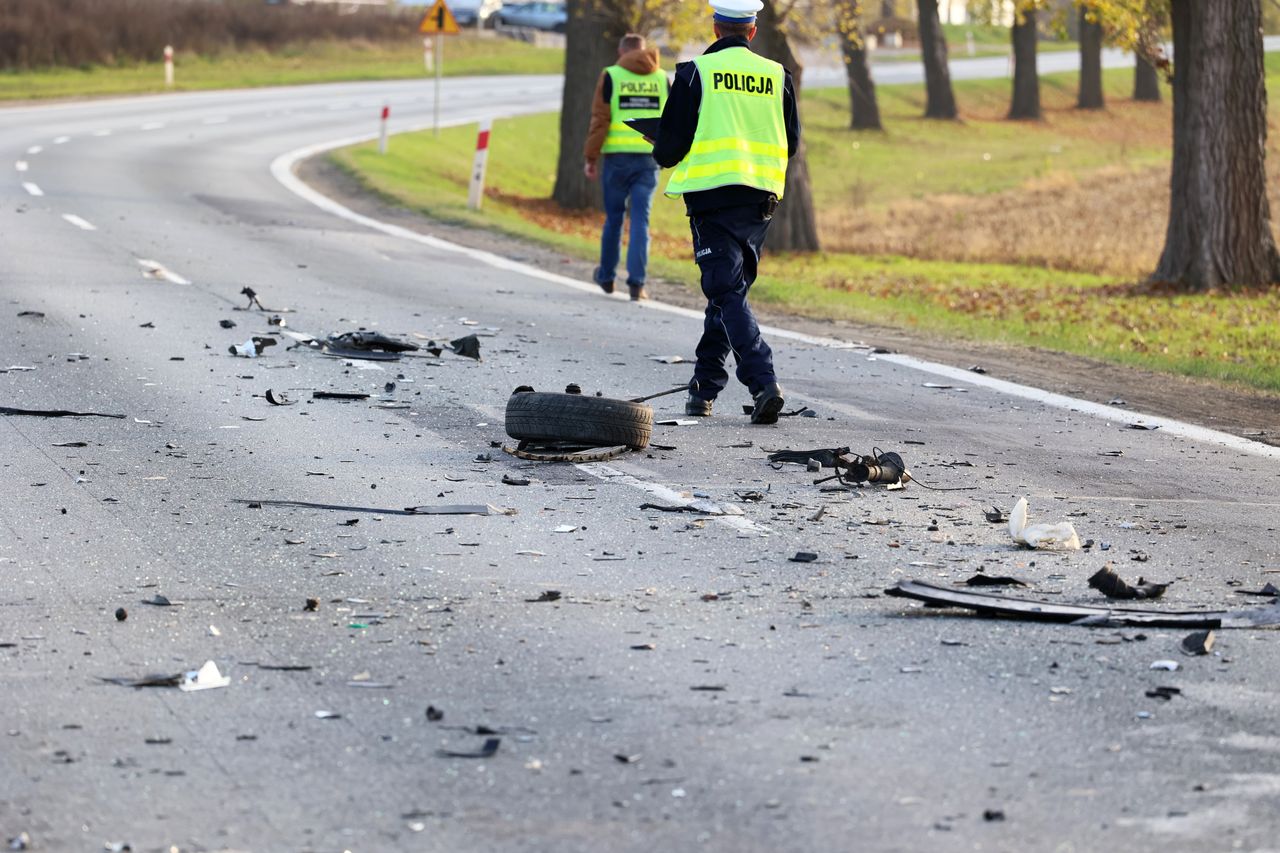 Wypadek w powiecie opatowskim. 65-latek zginął na miejscu