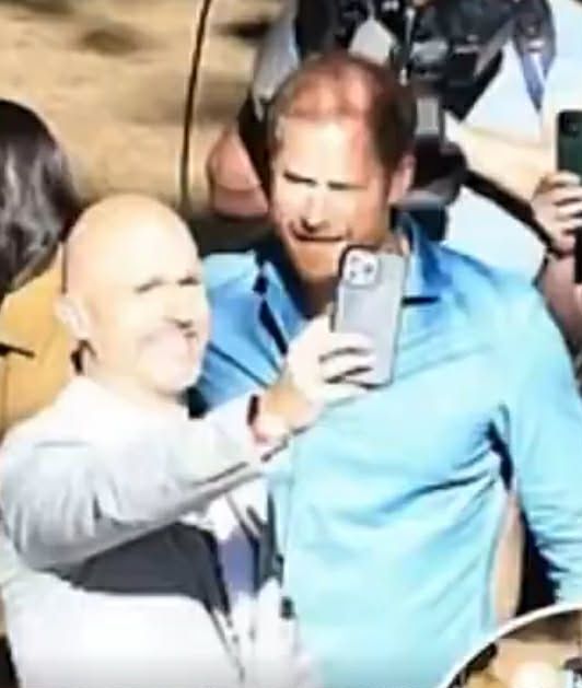 Książe Harry i natarczywy dziennikarz