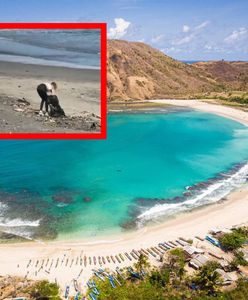 Influencerka sprzątała plażę na Bali, ale zostawiła worki ze śmieciami. Świat ją wyśmiał