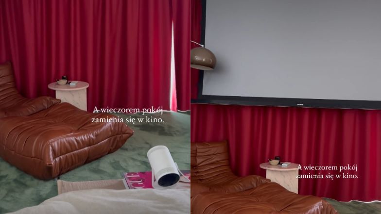 Julia Wieniawa prezentuje nowy wystrój sypialni i garderoby