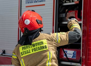 Czarny dym nad Warszawą. Płonie sklep rowerowy