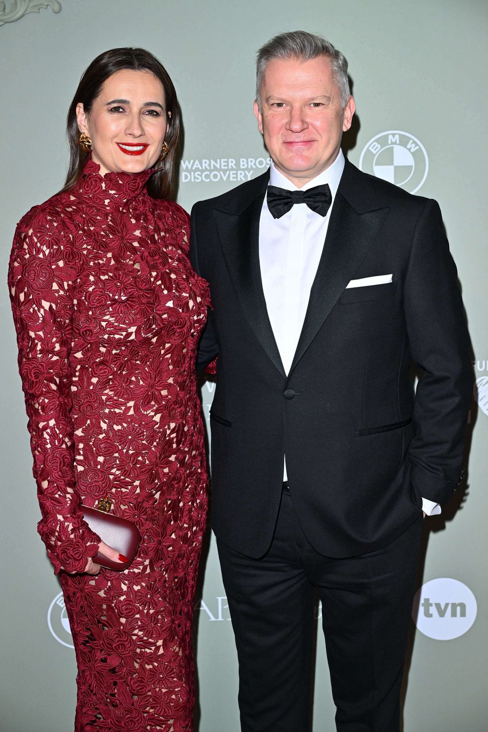 Grzegorz Kajdanowicz zabrał na bal Fundacji TVN partnerkę