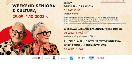 Światowy Dzień Seniora w CSK. Zobacz program