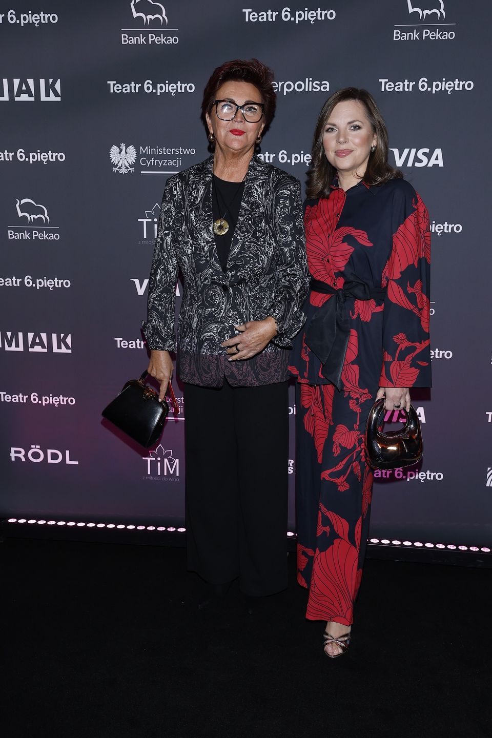 Jolanta Kwaśniewska i Aleksandra Kwaśniewska 