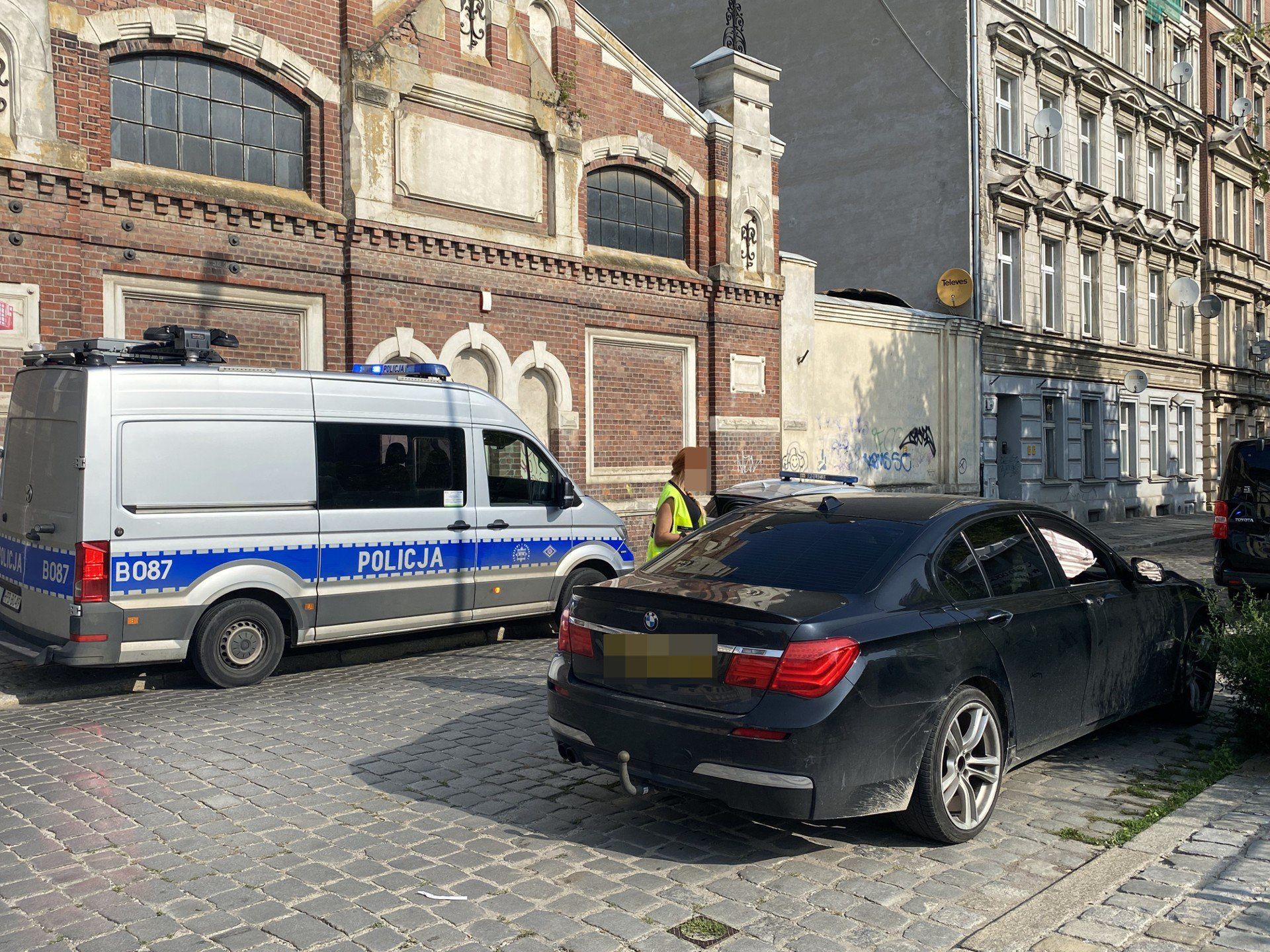 Wypadek na pl. Jana Pawła II we Wrocławiu