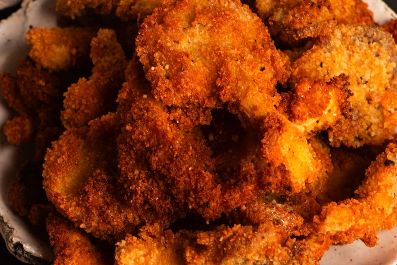 Chrupiące boczniaki, idealne na obiad