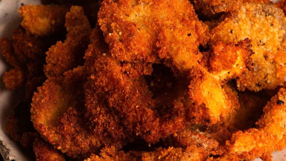 Chrupiące boczniaki, idealne na obiad