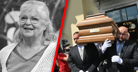 Ostatnia droga Stanisławy Celińskiej.  Wzruszające sceny na pogrzebie