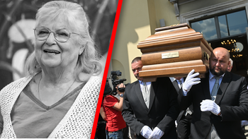 Ostatnia droga Stanisławy Celińskiej.  Wzruszające sceny na pogrzebie
