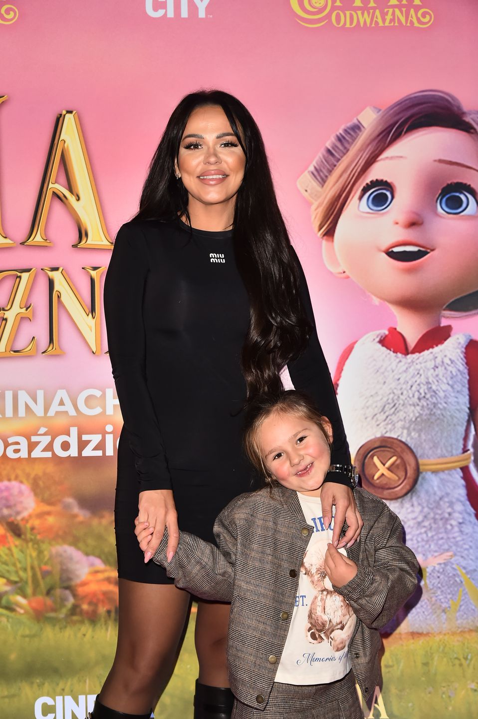 Sylwia Bomba z córką
