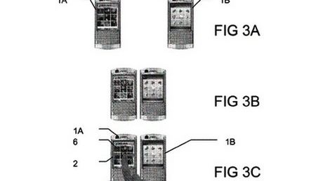 Patent Sony Ericssona na szybki przesył danych za pomocą dotykowego ekranu 1