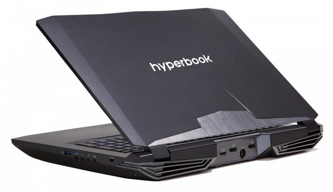 Hyperbook X77DM-G: laptop do gier z desktopowymi podzespołami 1